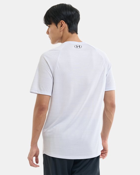 男士UA Tech™ 2.0 Tiger短袖T恤 in Gray image number 1